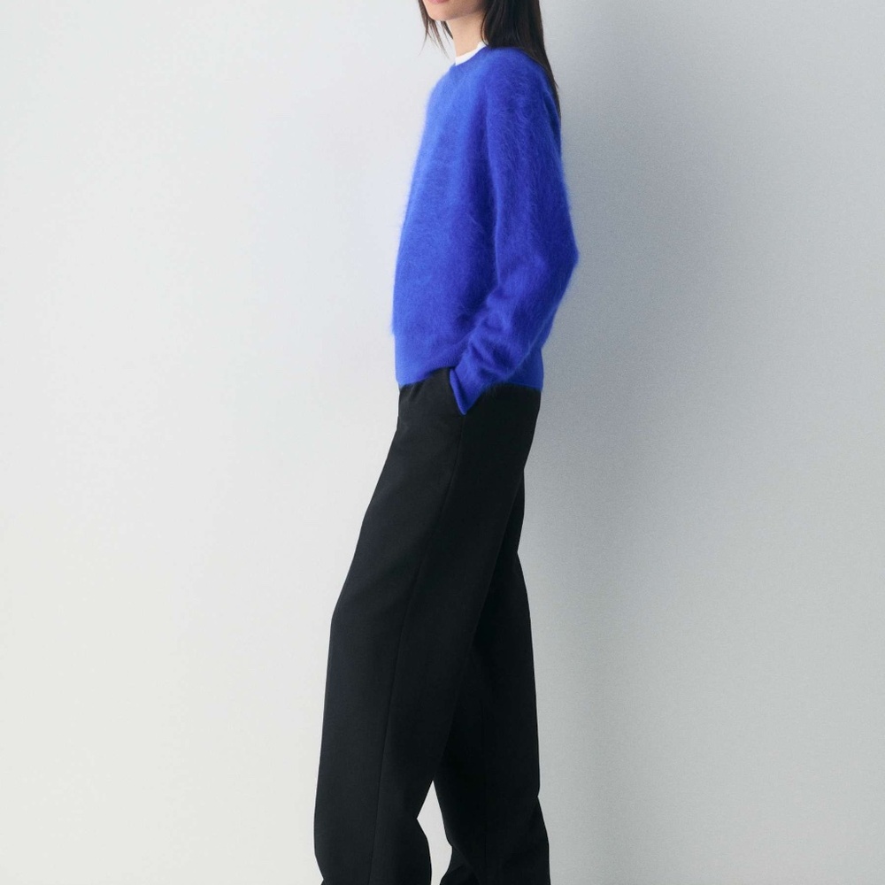 Aritzia Blue Cashmere Sweater
